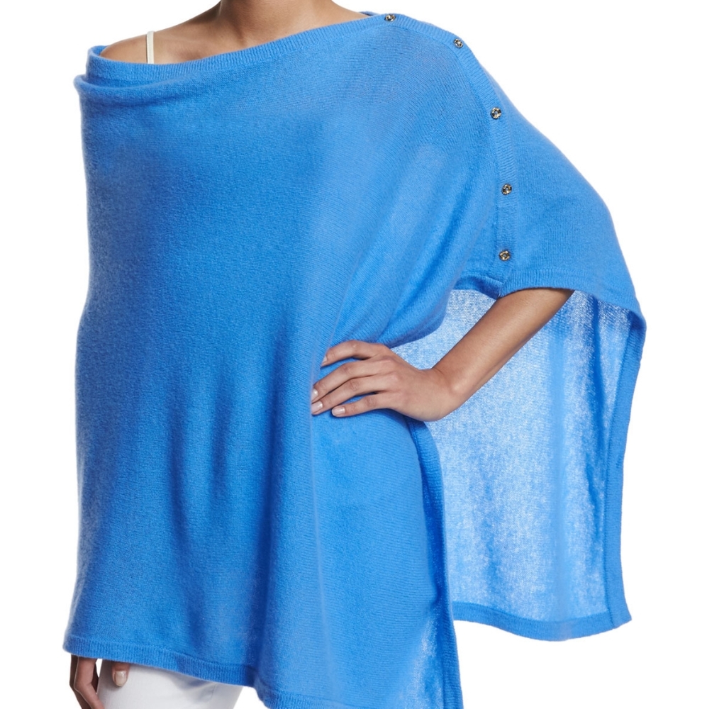 Lilly Pulitzer cashmere poncho